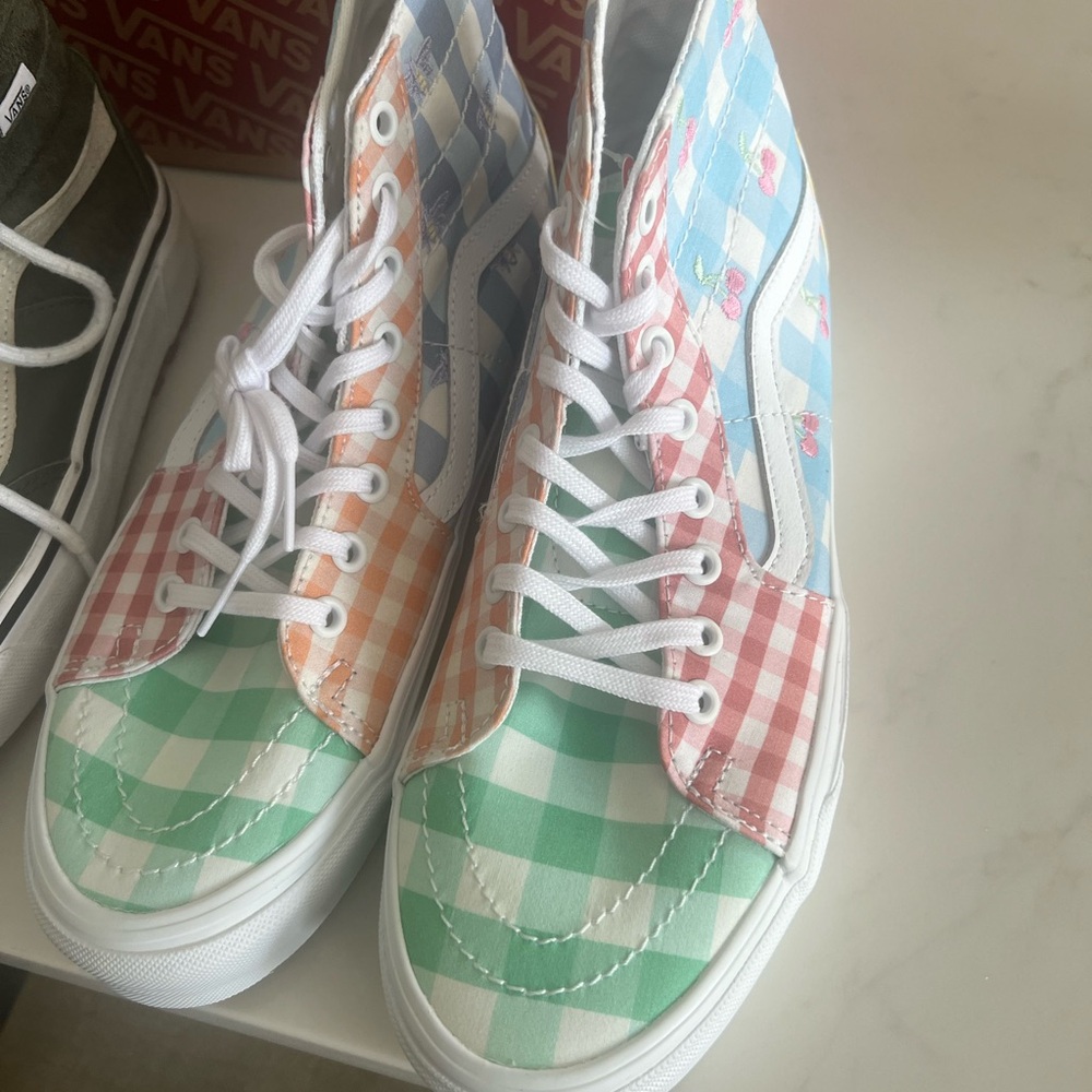 Vans Gingham Hightops